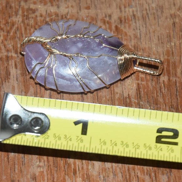 Jewelry - Oval rose quartz pendant | Jewelry